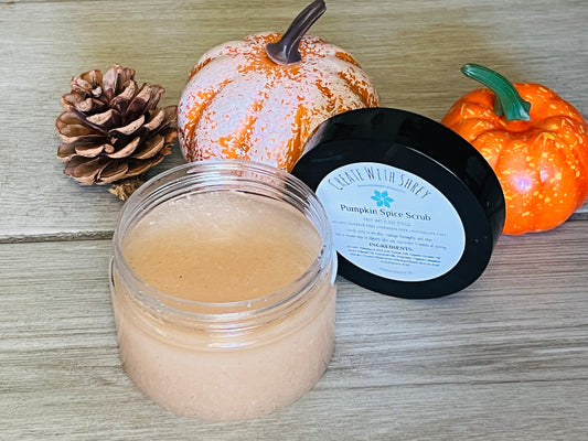 Pumpkin Spice Salt Scrub